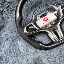 Carregar imagem no visualizador da galeria, TTD Craft BMW 1 2 3 4 SÉRIE F40 F44 G20 G21 G22 G28 M2 F87 M3 G80 M4 F82 F83 Volante de fibra de carbono
