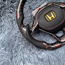 Carregar imagem no visualizador da galeria, Volante de fibra de carbono TTD Craft 10ª geração 2018-2022 Accord / 2018-2022 Insight Sport EX LX EX-L V6