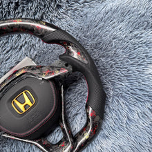 Carregar imagem no visualizador da galeria, Volante de fibra de carbono TTD Craft 10ª geração 2018-2022 Accord / 2018-2022 Insight Sport EX LX EX-L V6