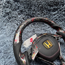 Carregar imagem no visualizador da galeria, Volante de fibra de carbono TTD Craft 10ª geração 2018-2022 Accord / 2018-2022 Insight Sport EX LX EX-L V6