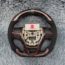 Lade das Bild in den Galerie-Viewer, TTD Craft Ford 2013-2019 Taurus /Edge /  Explorer / Flex Carbon Fiber Steering Wheel