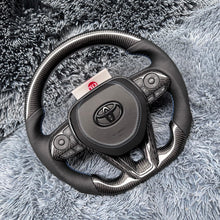 Загрузить изображение в средство просмотра галереи, TTD Craft Toyota 2019-2025 Corolla Hatchback RAV4 Carbon Fiber Steering Wheel
