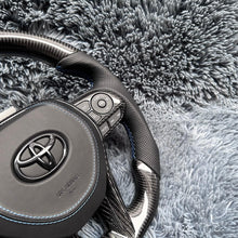 Загрузить изображение в средство просмотра галереи, TTD Craft Toyota 2019-2025 Corolla Hatchback RAV4 Carbon Fiber Steering Wheel