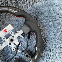 Carregar imagem no visualizador da galeria, TTD Craft 2013-2018 Dodge Ram 1500 2500 3500 Volante de fibra de carbono