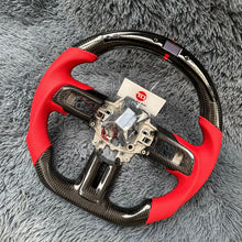 Carregar imagem no visualizador da galeria, Volante de fibra de carbono TTD Craft 2015-2017 Mustang