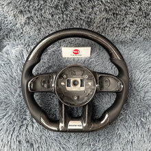 Load image into Gallery viewer, TTD Craft Benz C / CLA / CLS / E / G / GLA / GLB / GLE / GT / S Class AMG Carbon Fiber Steering Wheel