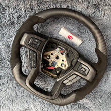 Carregar imagem no visualizador da galeria, Volante de fibra de carbono TTD Craft Ford 2018-2020 F150 Raptor / 2017-2022 F250/ 2017-2022 F350