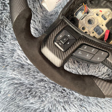 Carregar imagem no visualizador da galeria, Volante de fibra de carbono TTD Craft Ford 2018-2020 F150 Raptor / 2017-2022 F250/ 2017-2022 F350