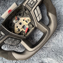 Carregar imagem no visualizador da galeria, Volante de fibra de carbono TTD Craft Ford 2018-2020 F150 Raptor / 2017-2022 F250/ 2017-2022 F350