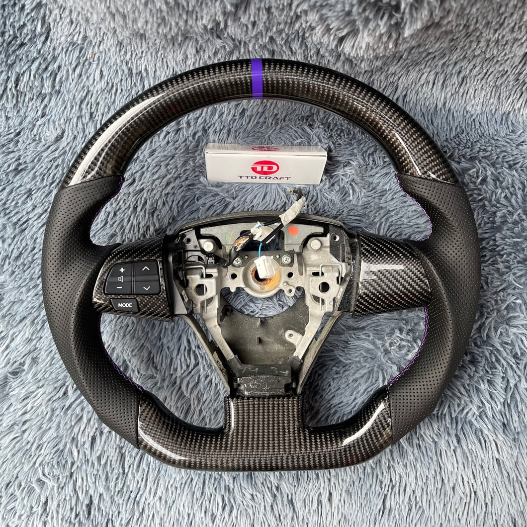 TTD Craft 2009-2013 Corolla S Carbon Fiber  Steering wheel