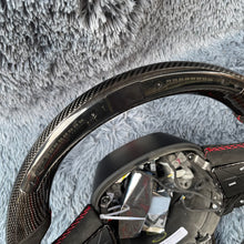 Carregar imagem no visualizador da galeria, Volante de fibra de carbono TTD Craft Dodge 2016-2023 Charger Challenger / 2014-2023 Durango