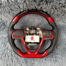 Cargar imagen en el visor de la galería, TTD Craft 2016-2021 Jeep Cherokee / Grand Cherokee Volante de fibra de carbono