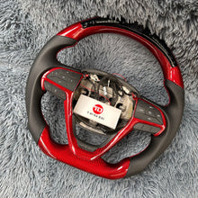 Cargar imagen en el visor de la galería, TTD Craft 2016-2021 Jeep Cherokee / Grand Cherokee Volante de fibra de carbono