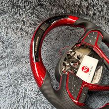 Cargar imagen en el visor de la galería, TTD Craft 2016-2021 Jeep Cherokee / Grand Cherokee Volante de fibra de carbono