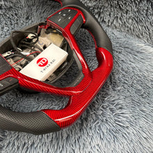 Cargar imagen en el visor de la galería, TTD Craft 2016-2021 Jeep Cherokee / Grand Cherokee Volante de fibra de carbono