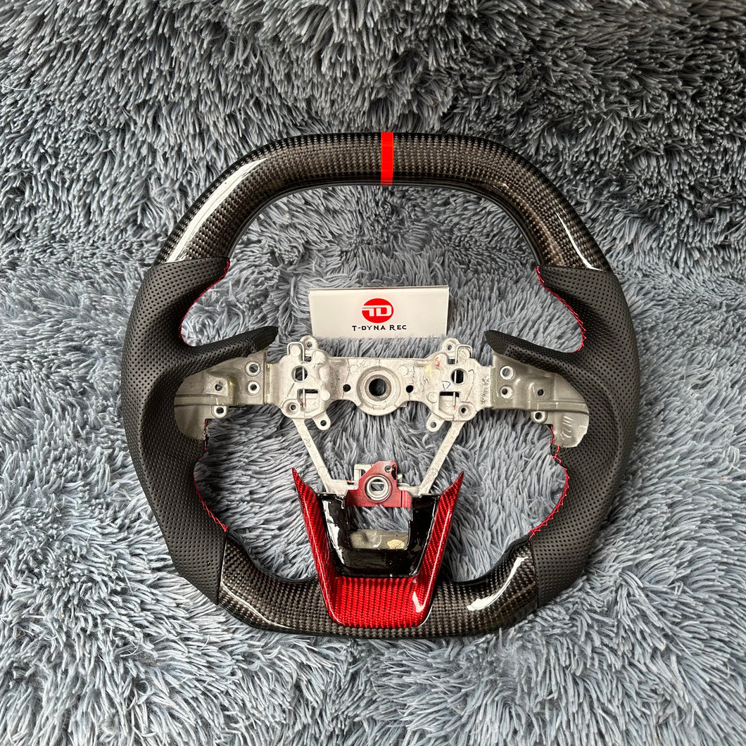 TTD Craft Subaru 2017-2023 Impreza Carbon Fiber Steering Wheel