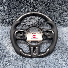 Cargar imagen en el visor de la galería, Volante de fibra de carbono TTD Craft Mitsubishi Evolution 2008-2015 EVO X