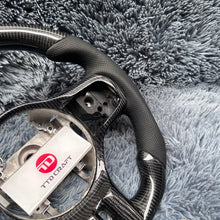 Cargar imagen en el visor de la galería, Volante de fibra de carbono TTD Craft Mitsubishi Evolution 2008-2015 EVO X