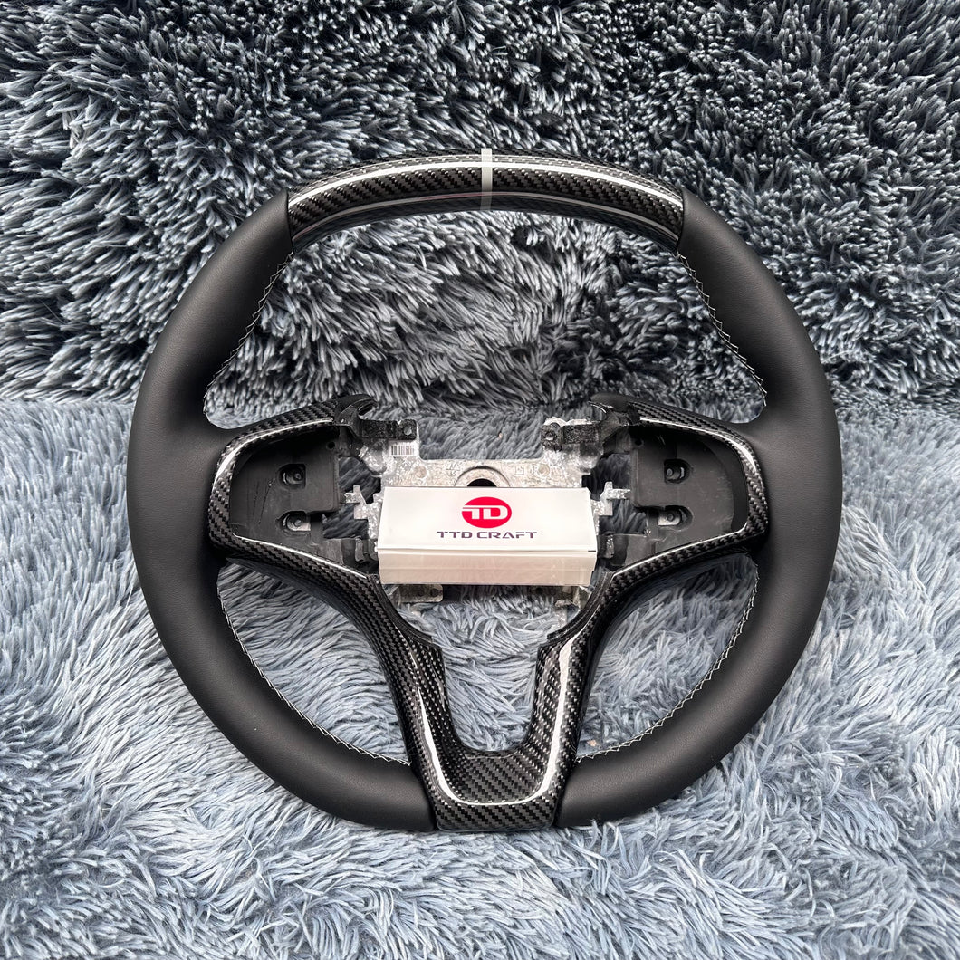 TTD Craft 2017+ 2nd gen 17-22 Acura NSX Carbon Fiber Steering Wheel