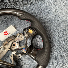 Carregar imagem no visualizador da galeria, TTD Craft Infiniti M25 2013-2020 QX60 JX35 / 2013-2022 Q70 Q70L / 2011-2019 M35 M37 M56 Volante de fibra de carbono