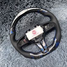 Load image into Gallery viewer, TTD Craft Infiniti 2017-2024 Q60 Forged Carbon Fiber Steering Wheel with LED