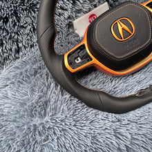 Lade das Bild in den Galerie-Viewer, TTD Craft Acura 2023-2025 Integra Lederlenkrad