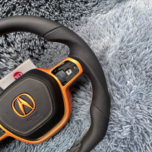 Lade das Bild in den Galerie-Viewer, TTD Craft Acura 2023-2025 Integra Lederlenkrad