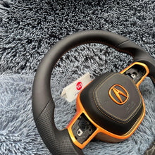 Lade das Bild in den Galerie-Viewer, TTD Craft Acura 2023-2025 Integra Lederlenkrad