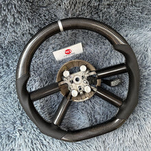 Cargar imagen en el visor de la galería, TTD Craft 2007-2010 Jeep Wrangler Volante de fibra de carbono