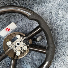 Cargar imagen en el visor de la galería, TTD Craft 2007-2010 Jeep Wrangler Volante de fibra de carbono