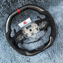Carregar imagem no visualizador da galeria, TTD Craft Cadillac 2020-2024 CT4 CT4-V Blackwing / CT5 CT5-V Blackwing / 2019-2024 XT4 Volante de fibra de carbono