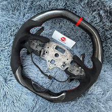 Carregar imagem no visualizador da galeria, TTD Craft Cadillac 2020-2024 CT4 CT4-V Blackwing / CT5 CT5-V Blackwing / 2019-2024 XT4 Volante de fibra de carbono