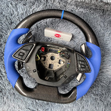 Загрузить изображение в средство просмотра галереи, TTD Craft Chevrolet 2016-2023 Camaro Carbon Fiber Steering Wheel