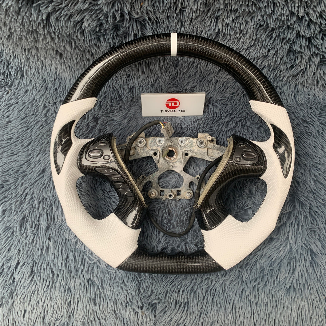 TTD Craft Infiniti M25 2013-2020 QX60 JX35 / 2013-2022 Q70 Q70L / 2011-2019 M35 M37 M56 Carbon Fiber  Steering Wheel