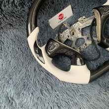 Load image into Gallery viewer, TTD Craft Infiniti 2013-2020 QX60 / 2013-2022 Q70 Q70L / 2011-2019 M25 M35 M37 M56 Carbon Fiber Steering Wheel