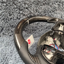 Carregar imagem no visualizador da galeria, Volante de fibra de carbono TTD Craft Dodge 2016-2023 Charger Challenger / 2014-2023 Durango