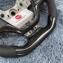 Cargar imagen en el visor de la galería, Volante de fibra de carbono TTD Craft para Hyundai Elantra 2017-2018 / Accent 2019-2020