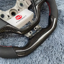 Load image into Gallery viewer, TTD Craft Hyundai 2017-2018 Elantra / 2019-2020 Accent Carbon Fiber Steering Wheel