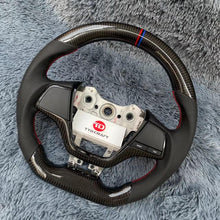 Cargar imagen en el visor de la galería, Volante de fibra de carbono TTD Craft para Hyundai Elantra 2017-2018 / Accent 2019-2020