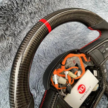 Carregar imagem no visualizador da galeria, TTD Craft 2019-2023 Dodge Ram 1500 2500 3500 Volante de fibra de carbono