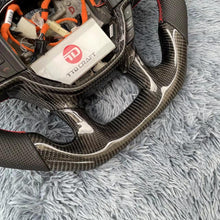 Carregar imagem no visualizador da galeria, TTD Craft 2019-2023 Dodge Ram 1500 2500 3500 Volante de fibra de carbono