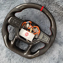 Carregar imagem no visualizador da galeria, TTD Craft 2019-2023 Dodge Ram 1500 2500 3500 Volante de fibra de carbono