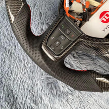 Carregar imagem no visualizador da galeria, TTD Craft 2019-2023 Dodge Ram 1500 2500 3500 Volante de fibra de carbono