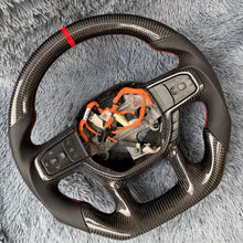 Carregar imagem no visualizador da galeria, TTD Craft 2019-2023 Dodge Ram 1500 2500 3500 Volante de fibra de carbono