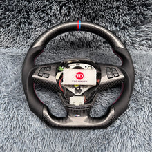 Load image into Gallery viewer, TTD Craft BMW X3 X5 X6 E83 E70 E71 E72 Carbon Fiber Steering Wheel
