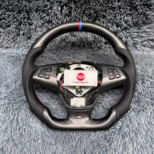 Carregar imagem no visualizador da galeria, Volante de fibra de carbono TTD Craft BMW X3 X5 X6 E83 E70 E71 E72