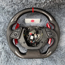 Загрузить изображение в средство просмотра галереи, TTD Craft Chevrolet 2016-2023 Camaro Carbon Fiber Steering Wheel