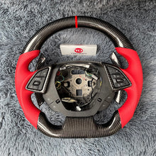 Carregar imagem no visualizador da galeria, Volante de fibra de carbono TTD Craft Chevrolet 2016-2023 Camaro