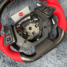 Carregar imagem no visualizador da galeria, Volante de fibra de carbono TTD Craft Chevrolet 2016-2023 Camaro