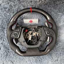 Carregar imagem no visualizador da galeria, Volante de fibra de carbono TTD Craft Chevrolet 2016-2023 Camaro